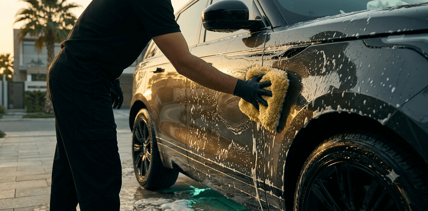 Car Exterior Cleaning
